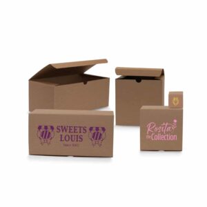 Branded Packaging: Custom Printed Fold Up Gift Boxes with Hot Stamping