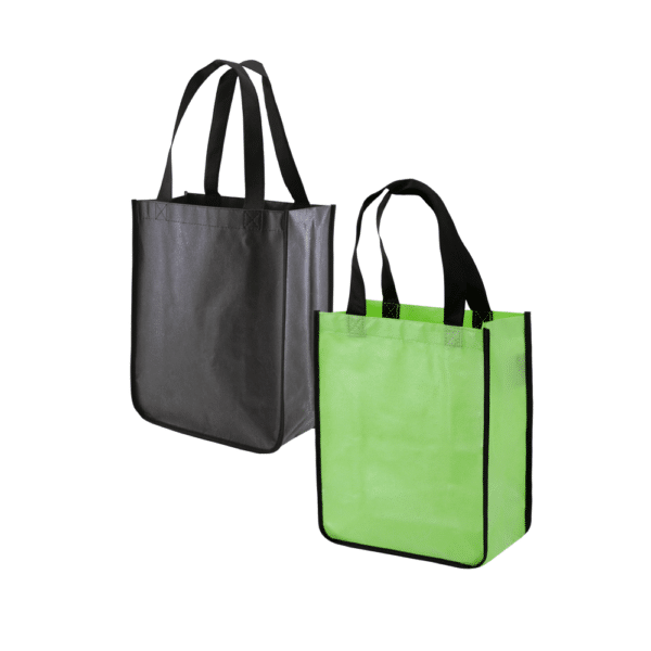 Non-Woven Laminated Junior JR Tote Bags group Reusable tote bag