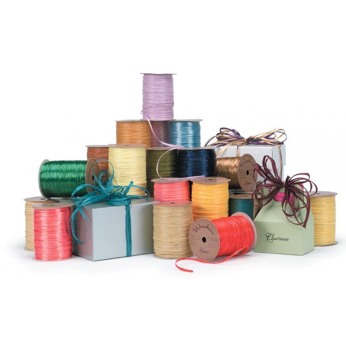 1/4” Pearlized Nylon Wraphia Ribbon