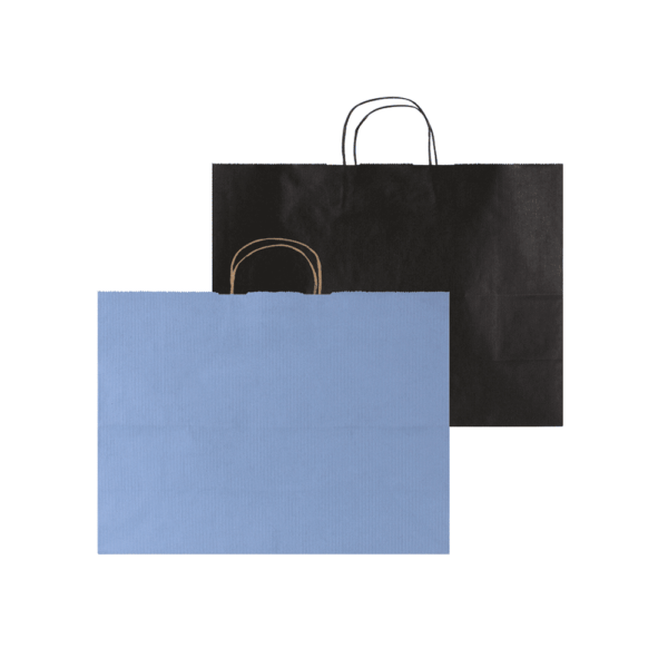 XL Striped Tinted Kraft Bag Group