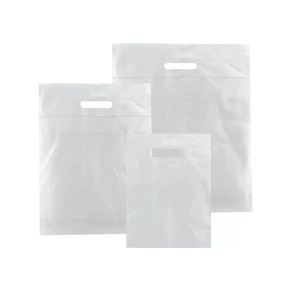Fold-Over Die Cut Handle Bag