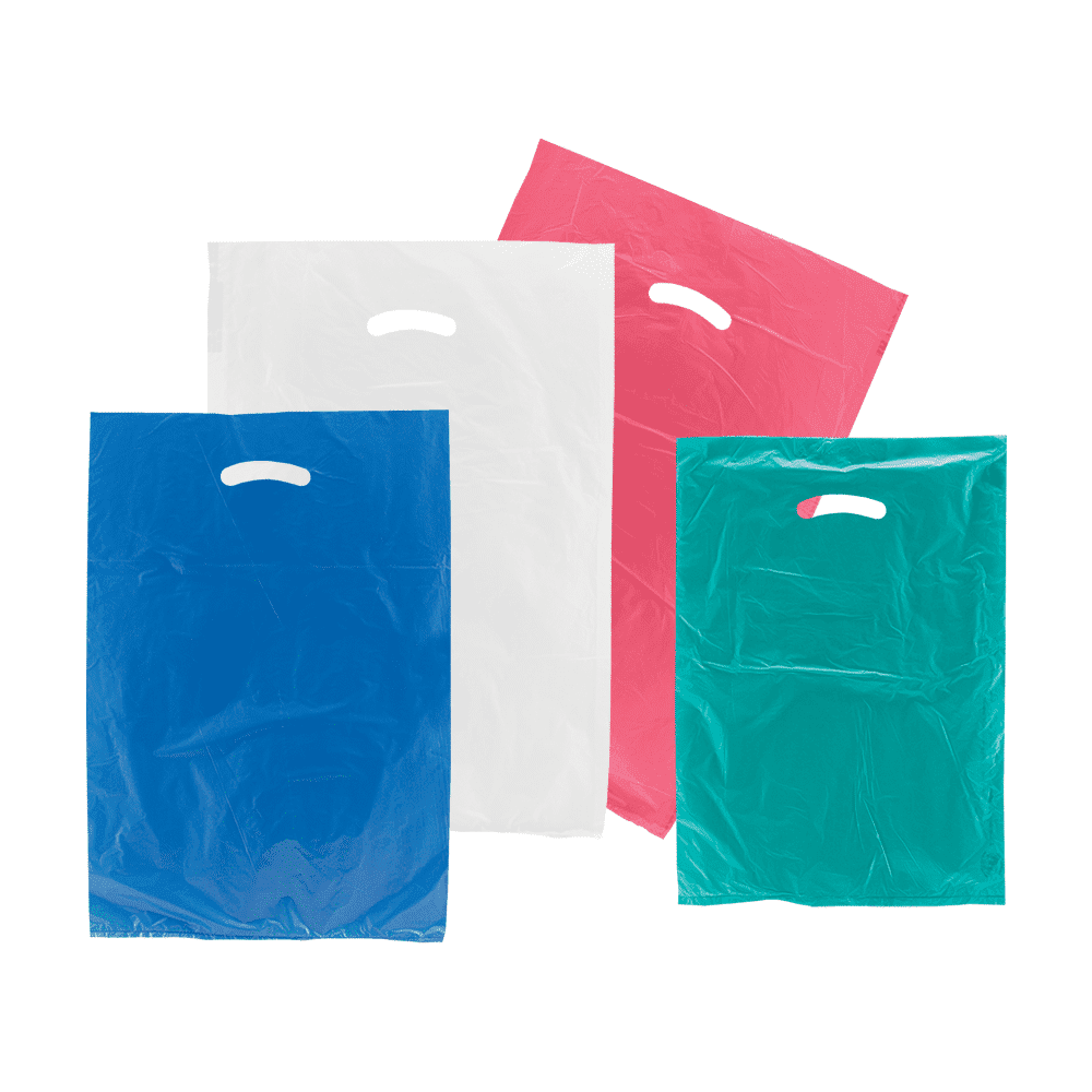 High Density Die Cut Merchandise Bags