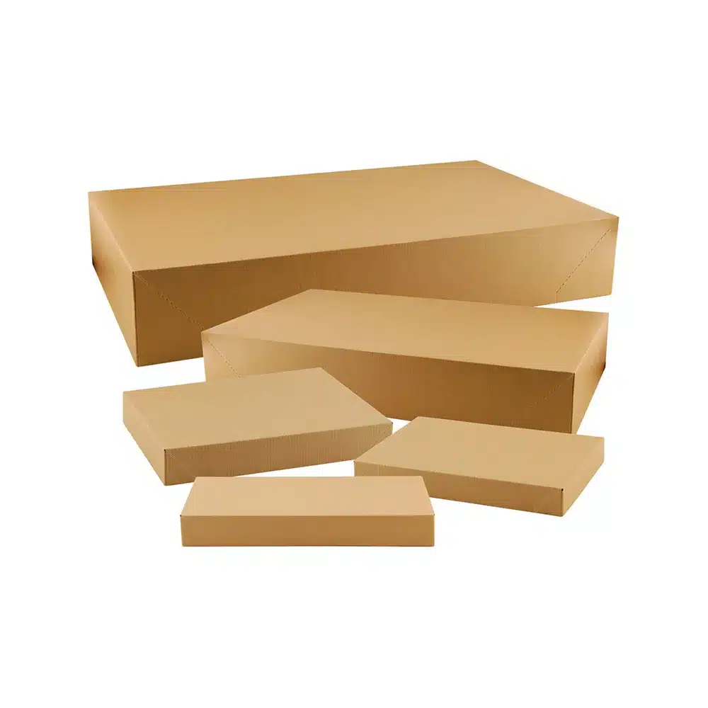 Natural Kraft Apparel Boxes