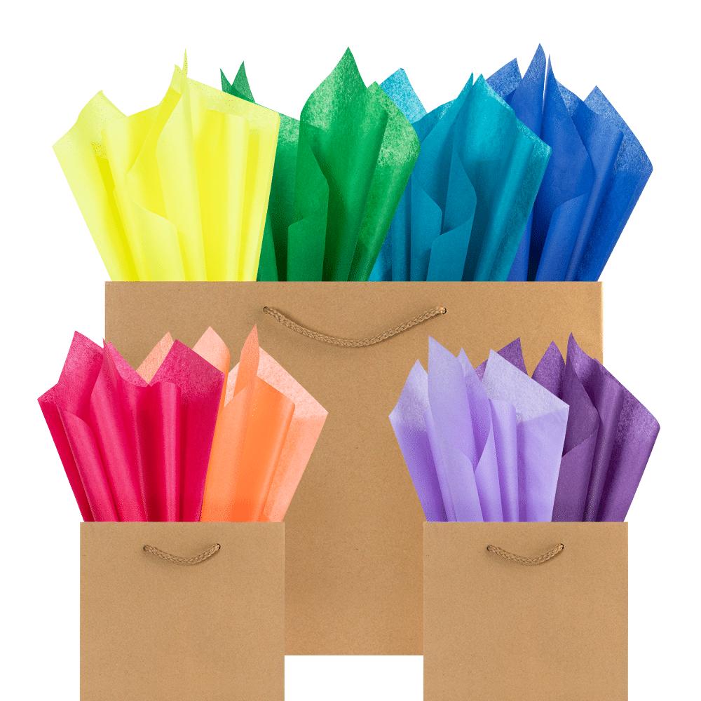 FSC Certified Recycled Solid Color Tissue Paper