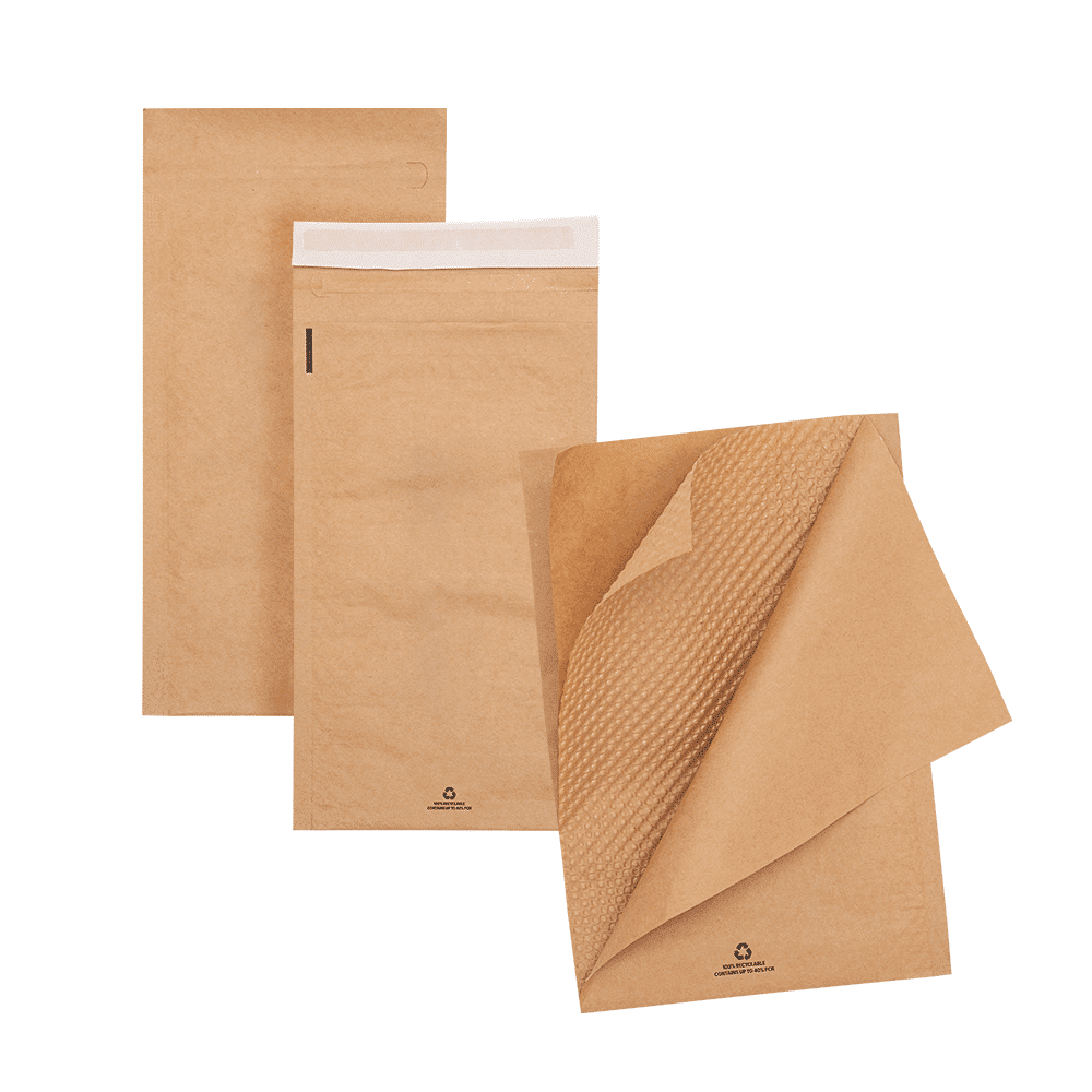 Recycled Kraft Padded Mailers