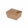 Natural Kraft #1 Innobox Takeout Box closed