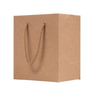 Natural Kraft Mini Eurotote Bag – 6 x 3.5 x 6.5