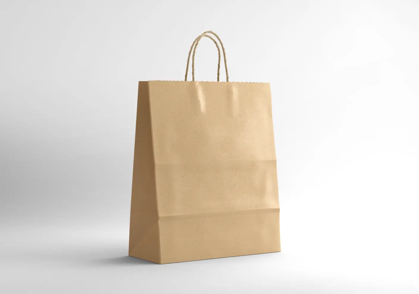 twist handle paper bags